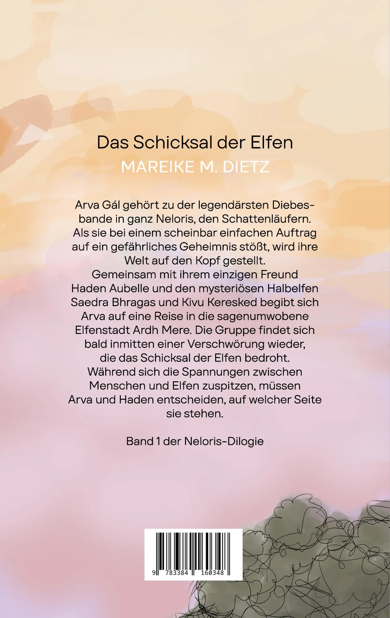 Rückseite: 9783384160348 | Neloris | Das Schicksal der Elfen | Mareike M. Dietz | Taschenbuch