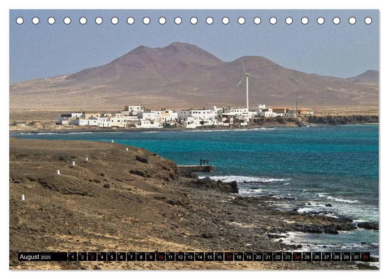 Bild: 9783435710348 | Fuerteventura, Insel der Stille (Tischkalender 2025 DIN A5 quer),...