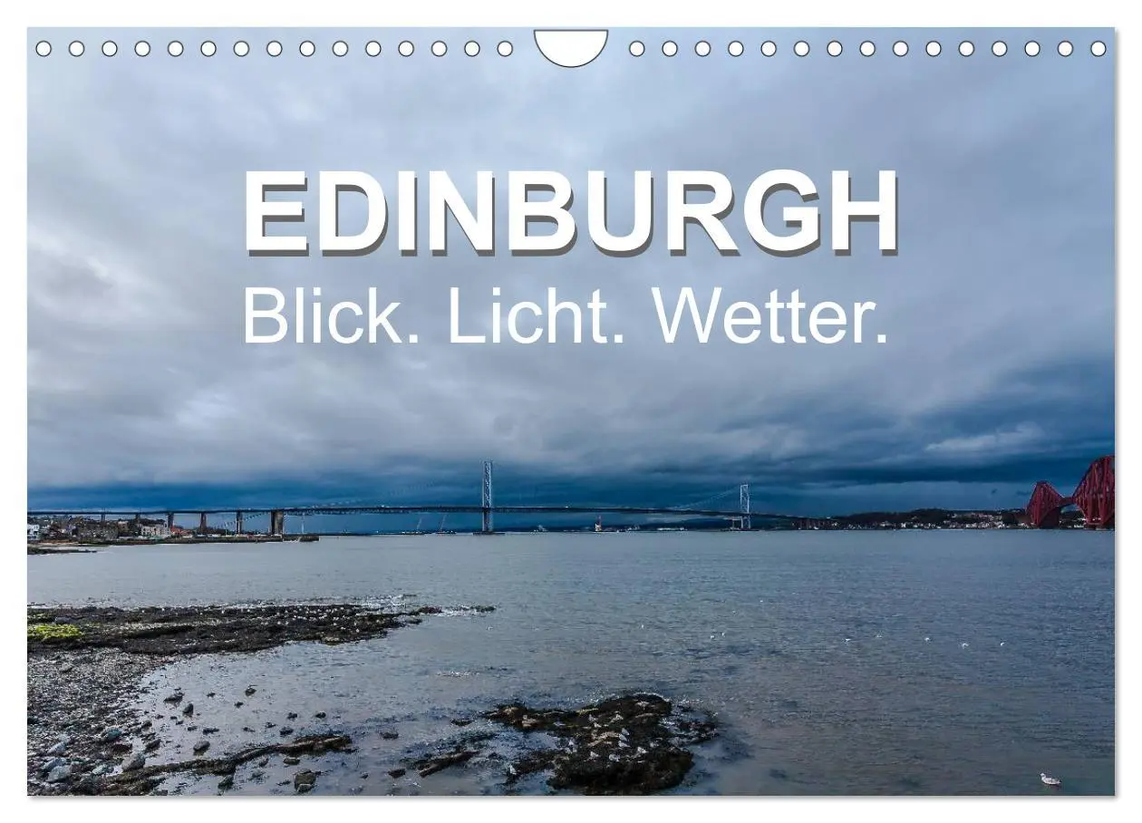 Cover: 9783457970348 | EDINBURGH. Blick. Licht. Wetter. (Wandkalender 2026 DIN A4 quer),...