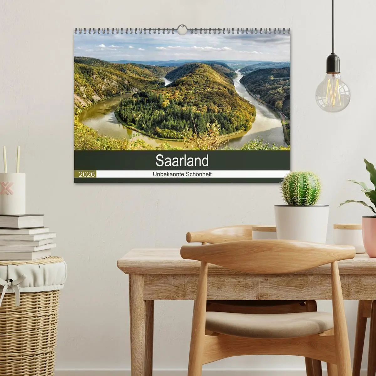 Bild: 9783516060348 | Saarland - unbekannte Schönheit (Wandkalender 2026 DIN A3 quer),...