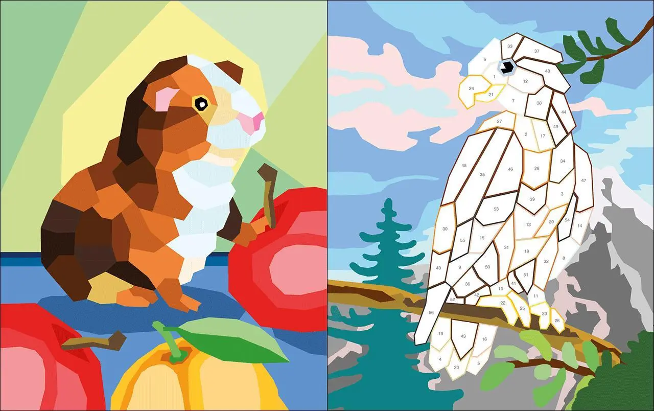 Bild: 9783743220348 | Wir stickern nach Zahlen - Tiere | Maja Wagner | Taschenbuch | 32 S.