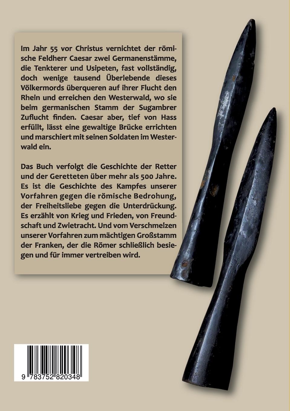 Rückseite: 9783752820348 | Der Westerwald | ...als wir Germanen waren | Matthias Heidrich | Buch