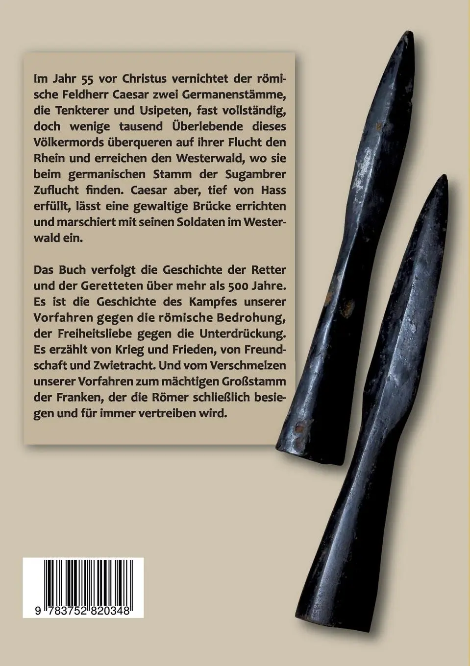 Rückseite: 9783752820348 | Der Westerwald | ...als wir Germanen waren | Matthias Heidrich | Buch