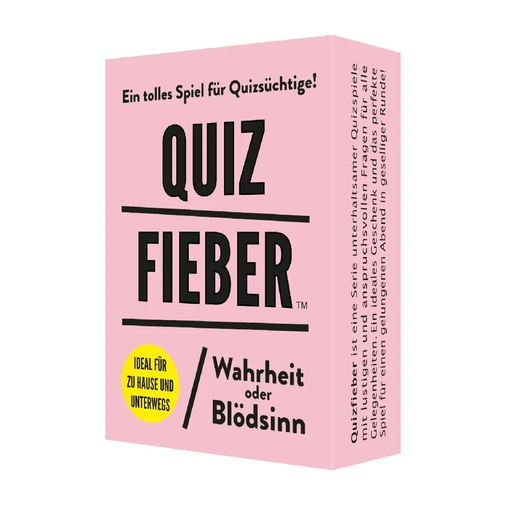 Cover: 7331672430448 | Quizfieber - Wahrheit oder Blödsinn | Spiel | KYL43044 | Deutsch