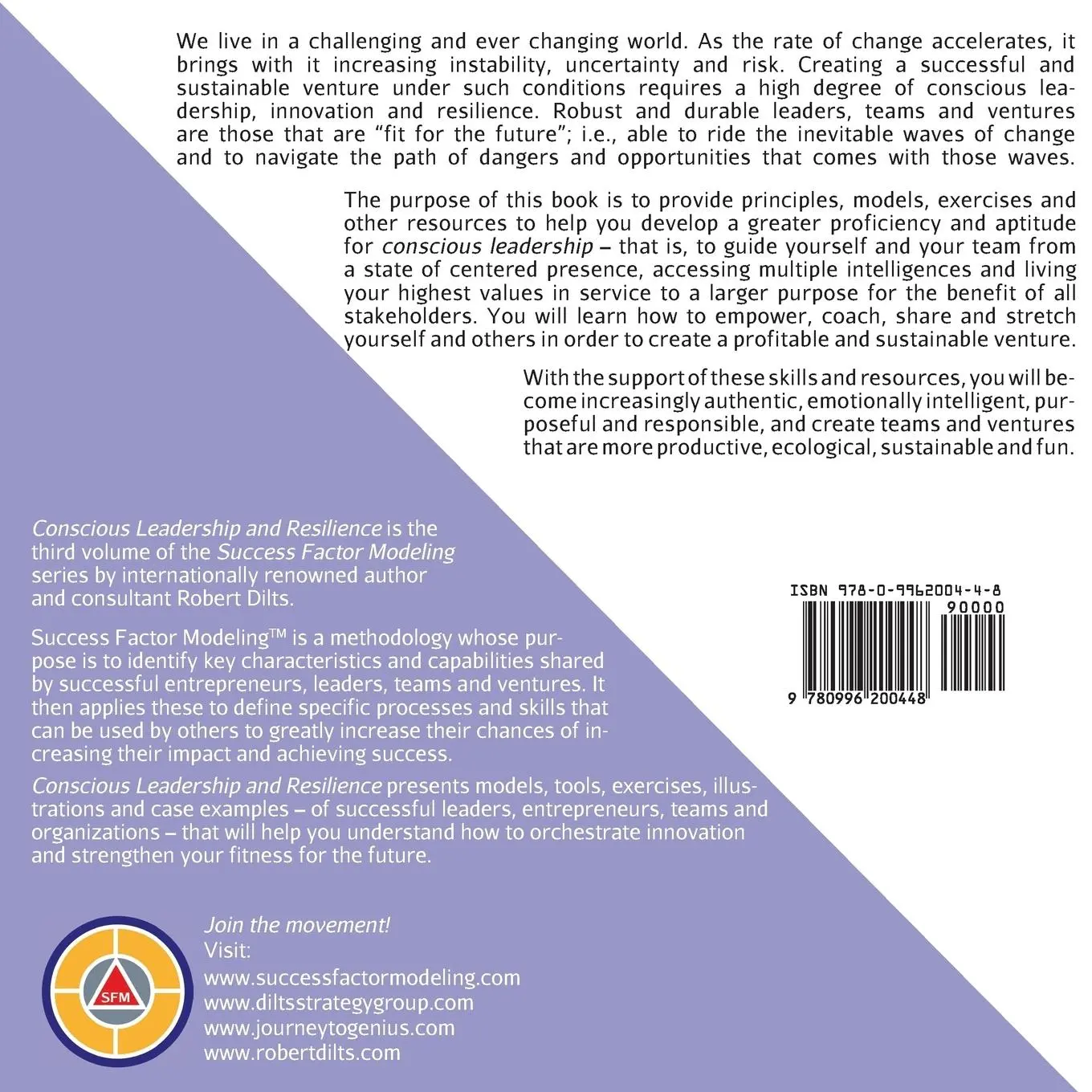 Rückseite: 9780996200448 | Success Factor Modeling Volume III | Robert Brian Dilts | Taschenbuch
