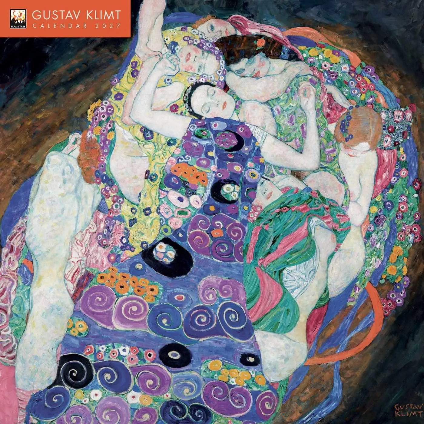 Gustav Klimt 2027 - Original Flame Tree Publishing-Kalender [Kalender]