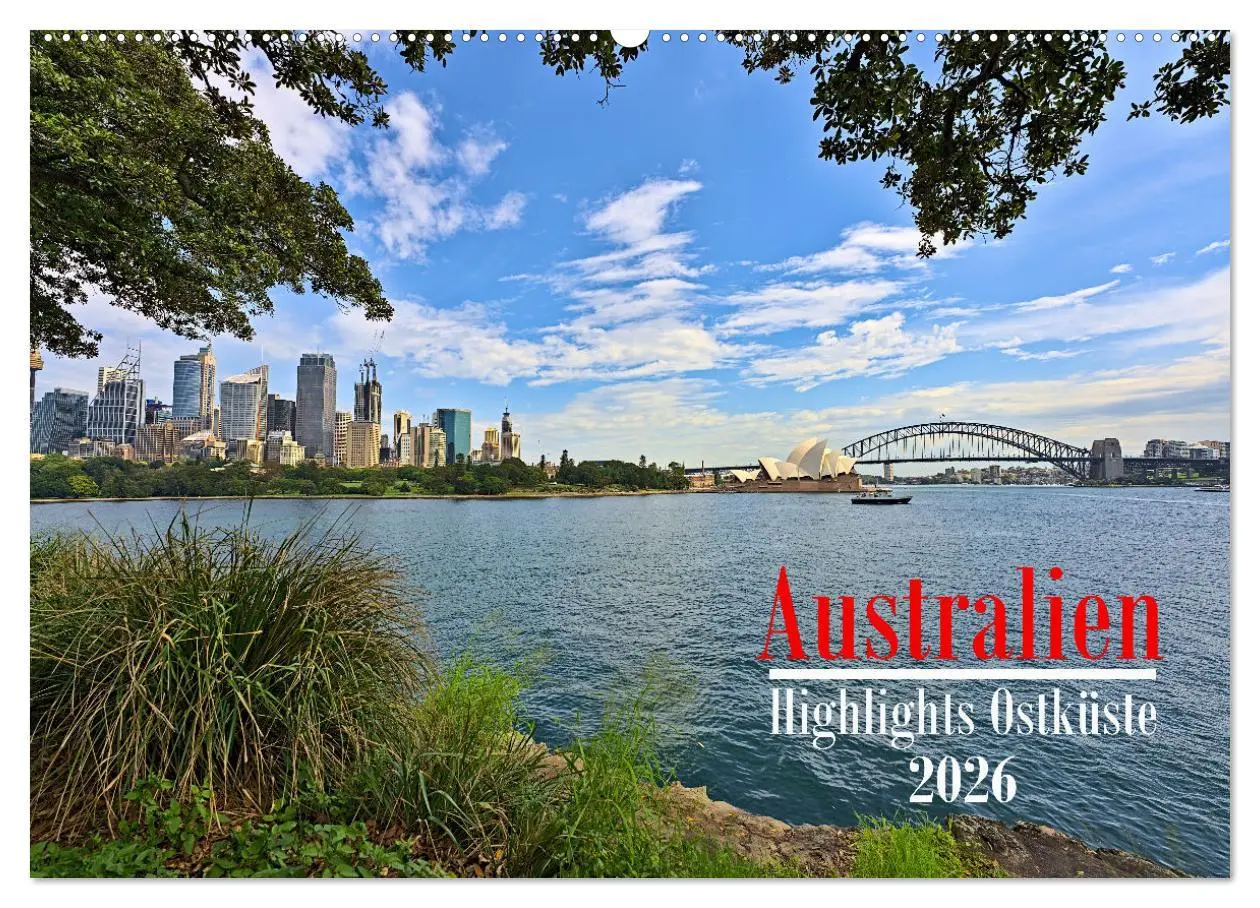 Cover: 9783457270448 | Australien - Highlights Ostküste (Wandkalender 2026 DIN A2 quer),...