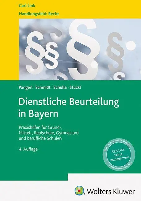 Cover: 9783556100448 | Dienstliche Beurteilung in Bayern | Maximilian Pangerl (u. a.) | Buch