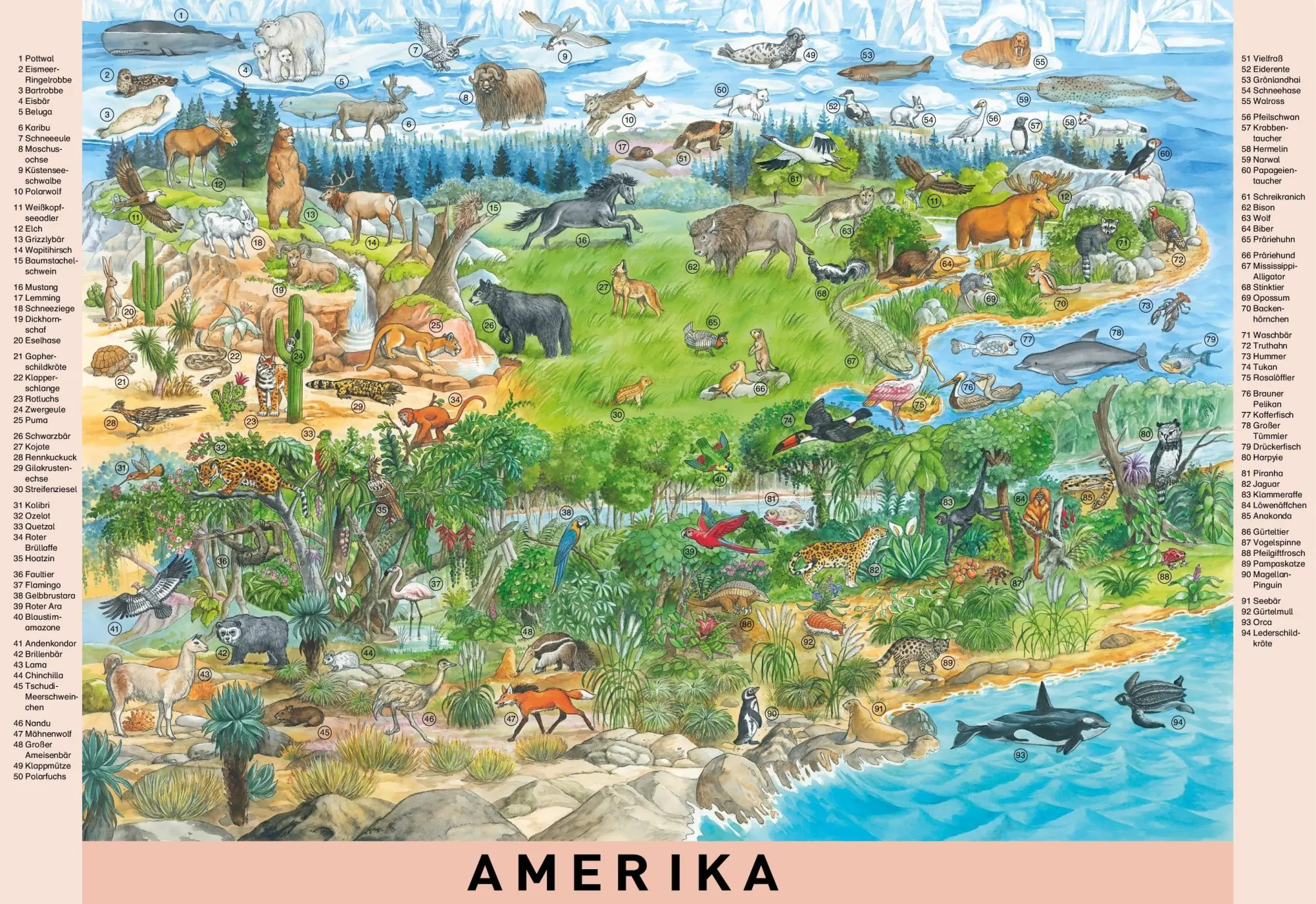 Bild: 9783849930448 | Mein großes Wimmelbuch Tiere der Welt | Anne Suess | Buch | 10 S.