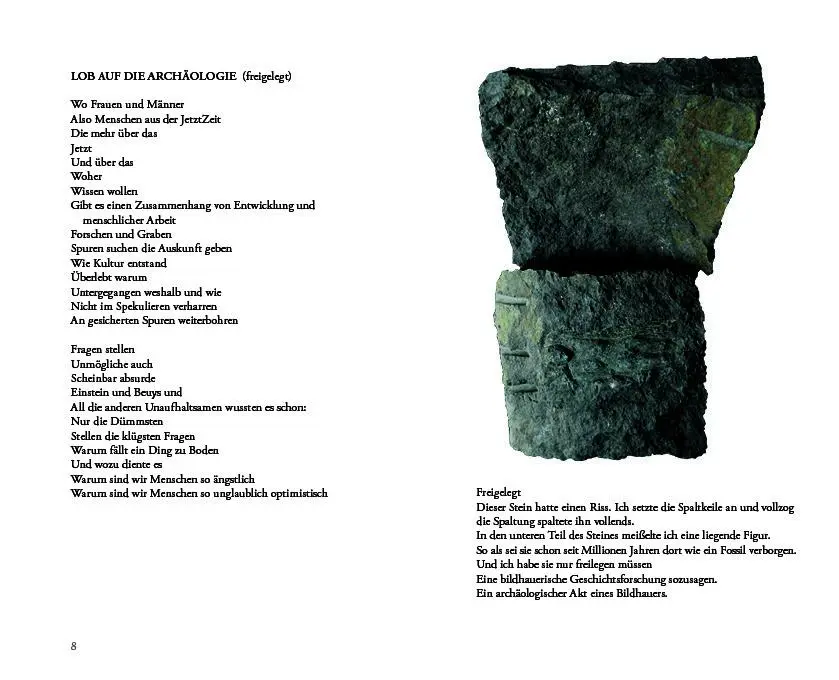 Bild: 9783985490448 | Wortsteine | Gedichte zu Skulpturen | Friedhelm Welge | Taschenbuch