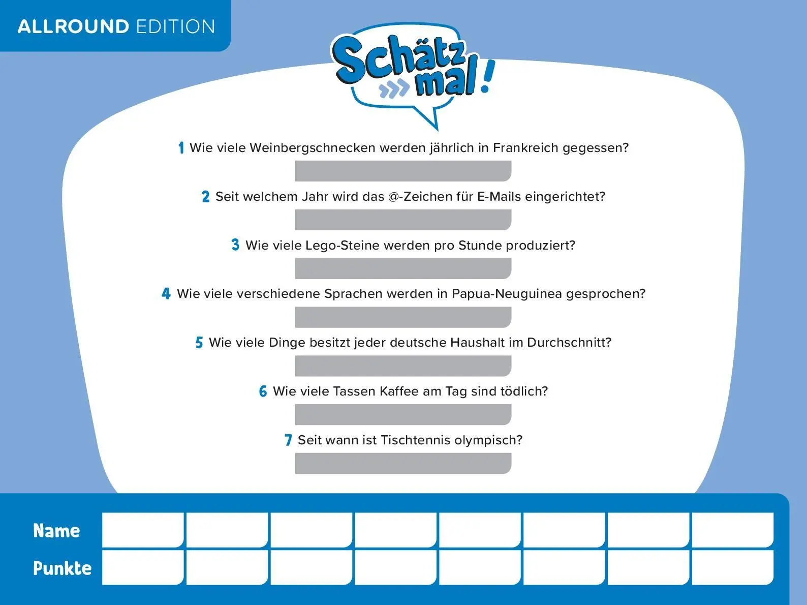 Bild: 9783989760448 | Schätz mal! Allround Offline-Edition | Taschenbuch | 96 S. | Deutsch