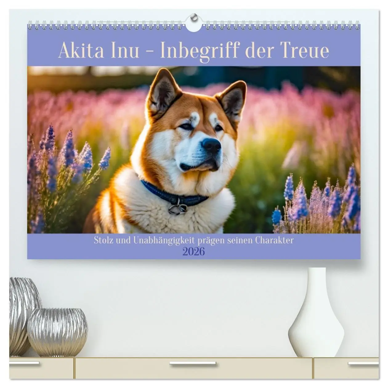 Cover: 9783457400548 | Akita Inu - Inbegriff der Treue (hochwertiger Premium Wandkalender...