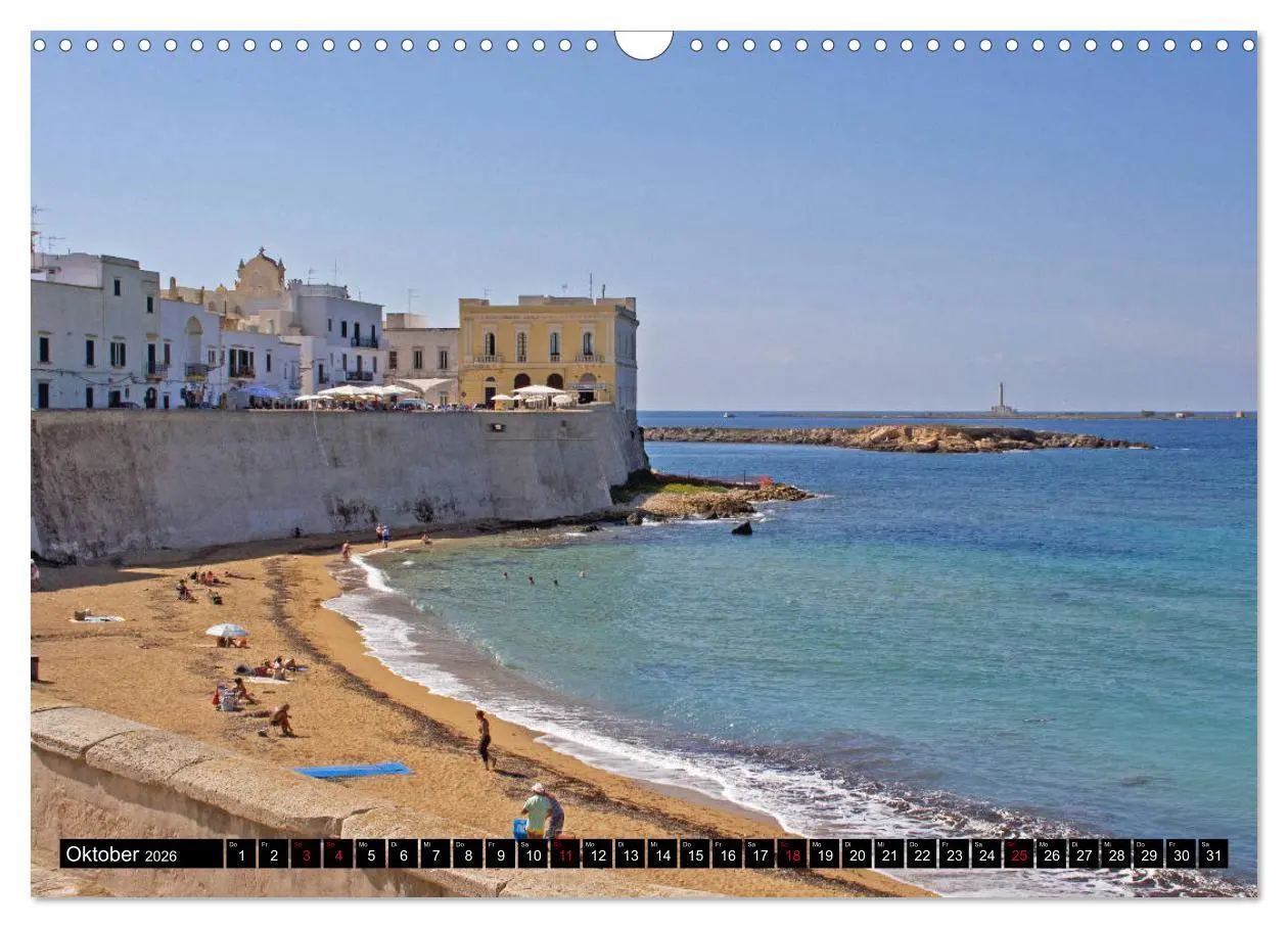 Bild: 9783457880548 | Apulien - Eine Rundreise (Wandkalender 2026 DIN A3 quer), CALVENDO...