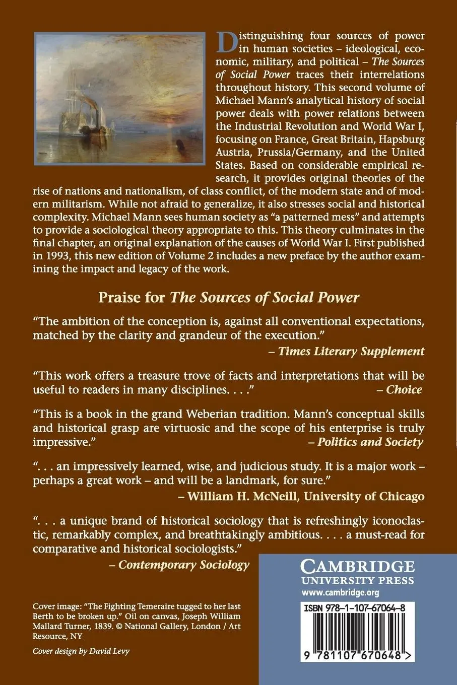 Rückseite: 9781107670648 | The Sources of Social Power | Michael Mann | Taschenbuch | Englisch