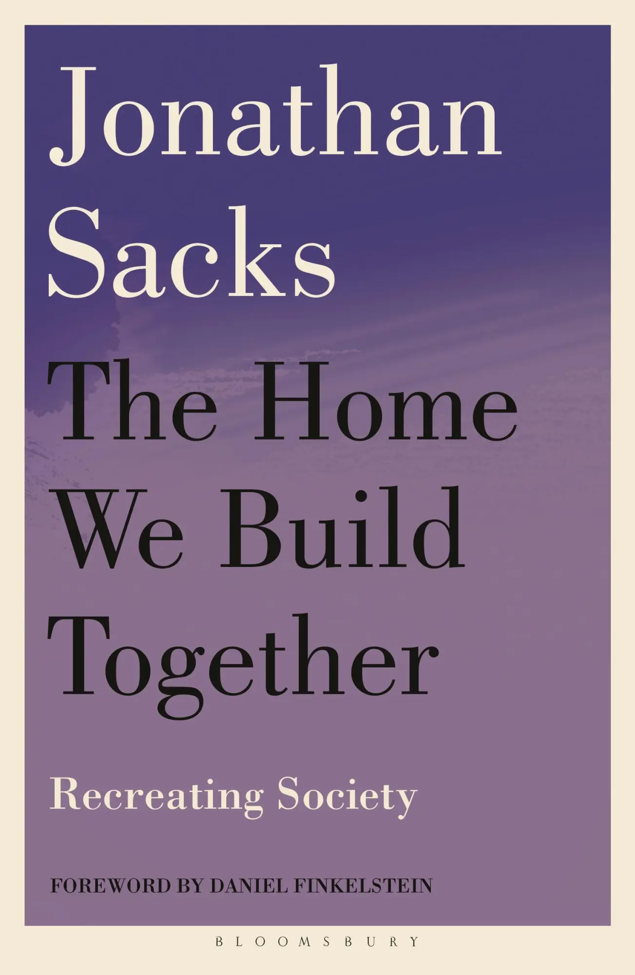 Cover: 9781399420648 | The Home We Build Together | Recreating Society | Jonathan Sacks