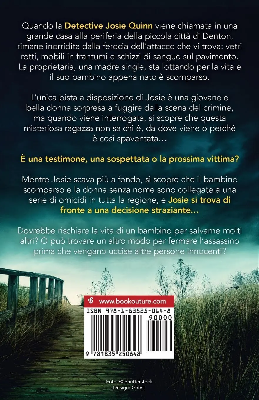 Rückseite: 9781835250648 | La ragazza senza nome | Un'indagine densa di misteri e suspense | Buch