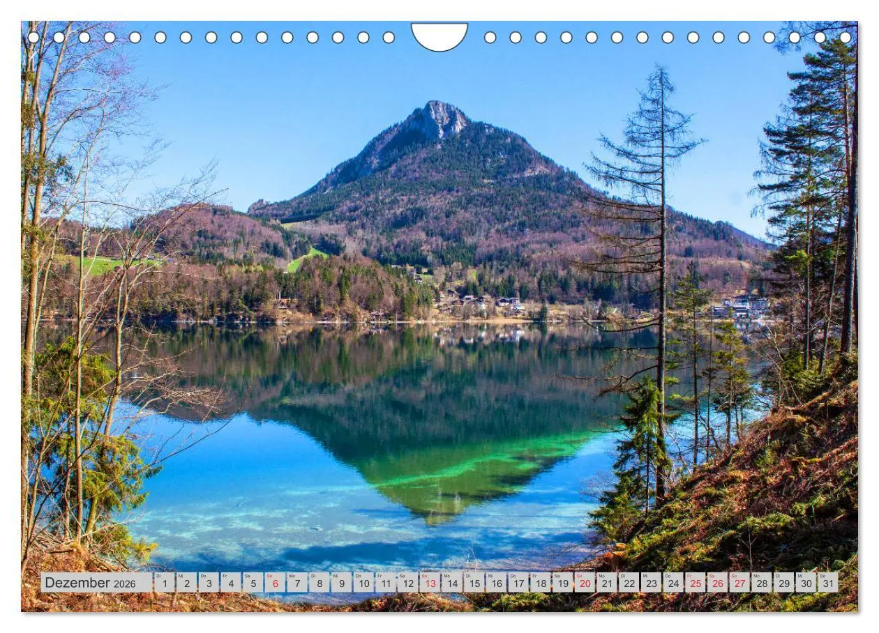 Bild: 9783457700648 | Rund um den Fuschlsee (Wandkalender 2026 DIN A4 quer), CALVENDO...