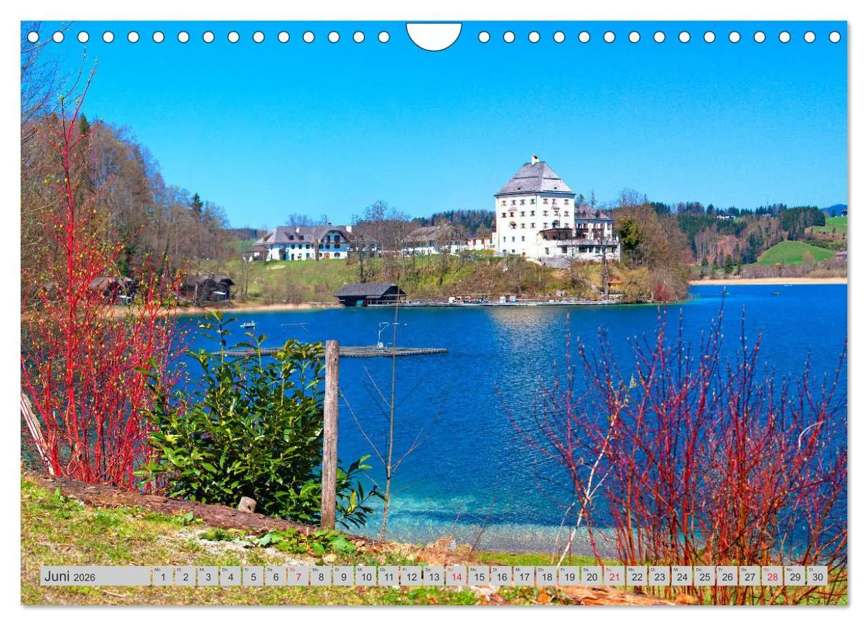 Bild: 9783457700648 | Rund um den Fuschlsee (Wandkalender 2026 DIN A4 quer), CALVENDO...