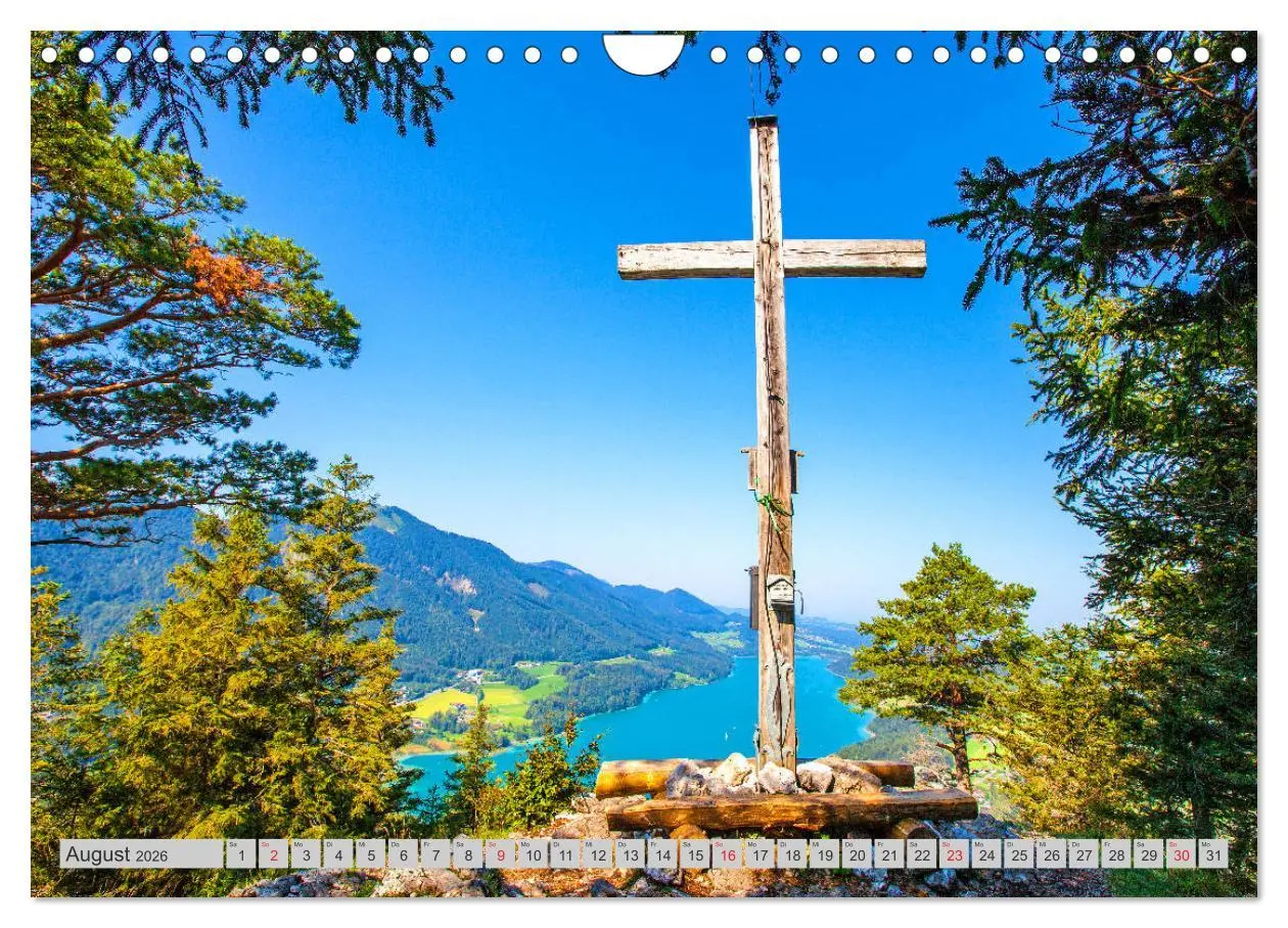 Bild: 9783457700648 | Rund um den Fuschlsee (Wandkalender 2026 DIN A4 quer), CALVENDO...