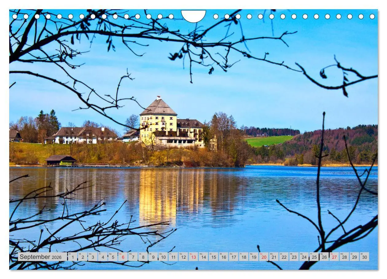Bild: 9783457700648 | Rund um den Fuschlsee (Wandkalender 2026 DIN A4 quer), CALVENDO...