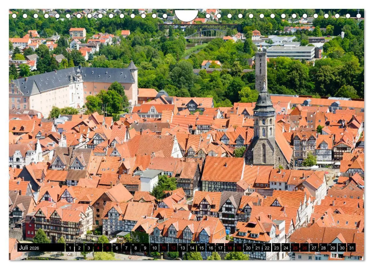 Bild: 9783457870648 | Hann. Mündener Ansichten (Wandkalender 2026 DIN A4 quer), CALVENDO...