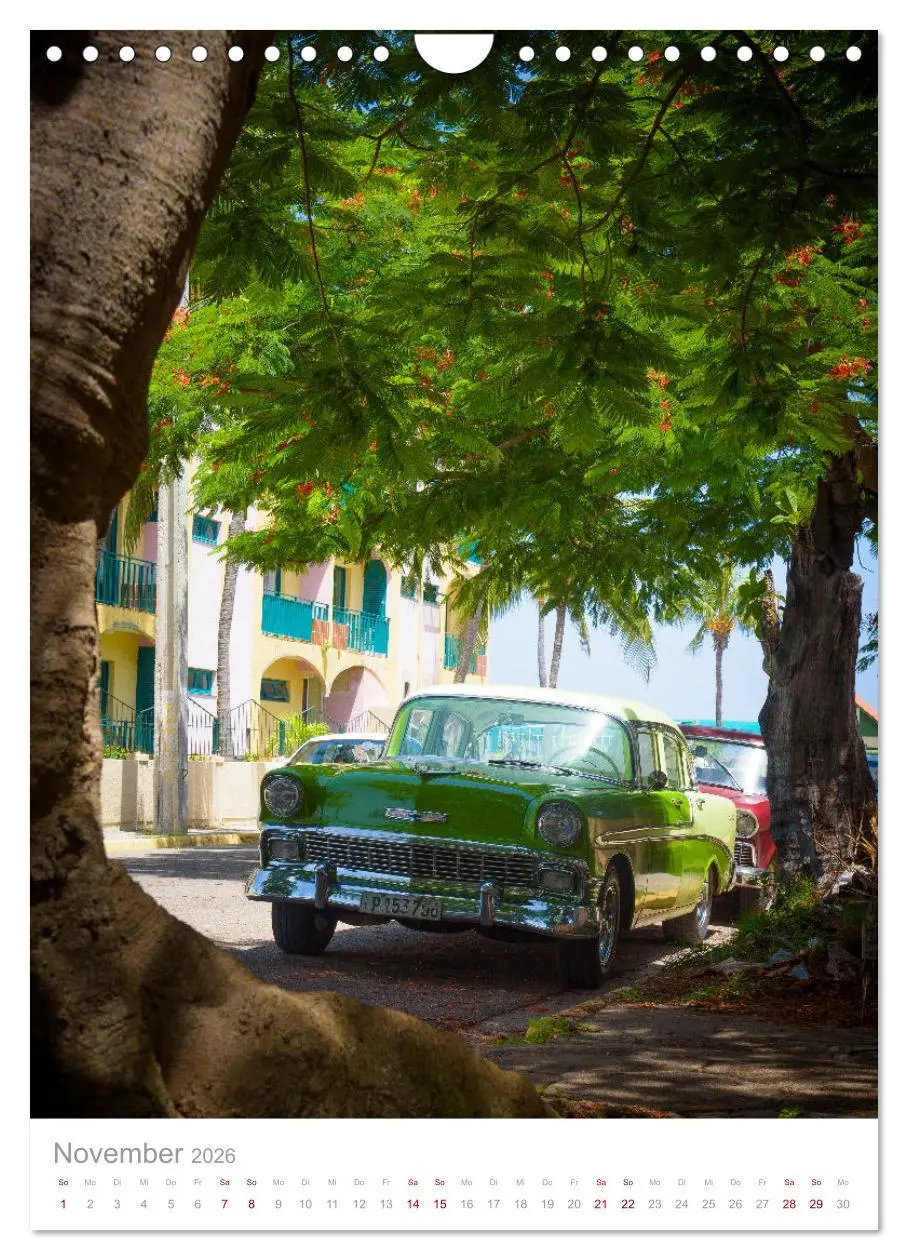 Bild: 9783516340648 | Old Cars of Cuba (Wandkalender 2026 DIN A4 hoch), CALVENDO...