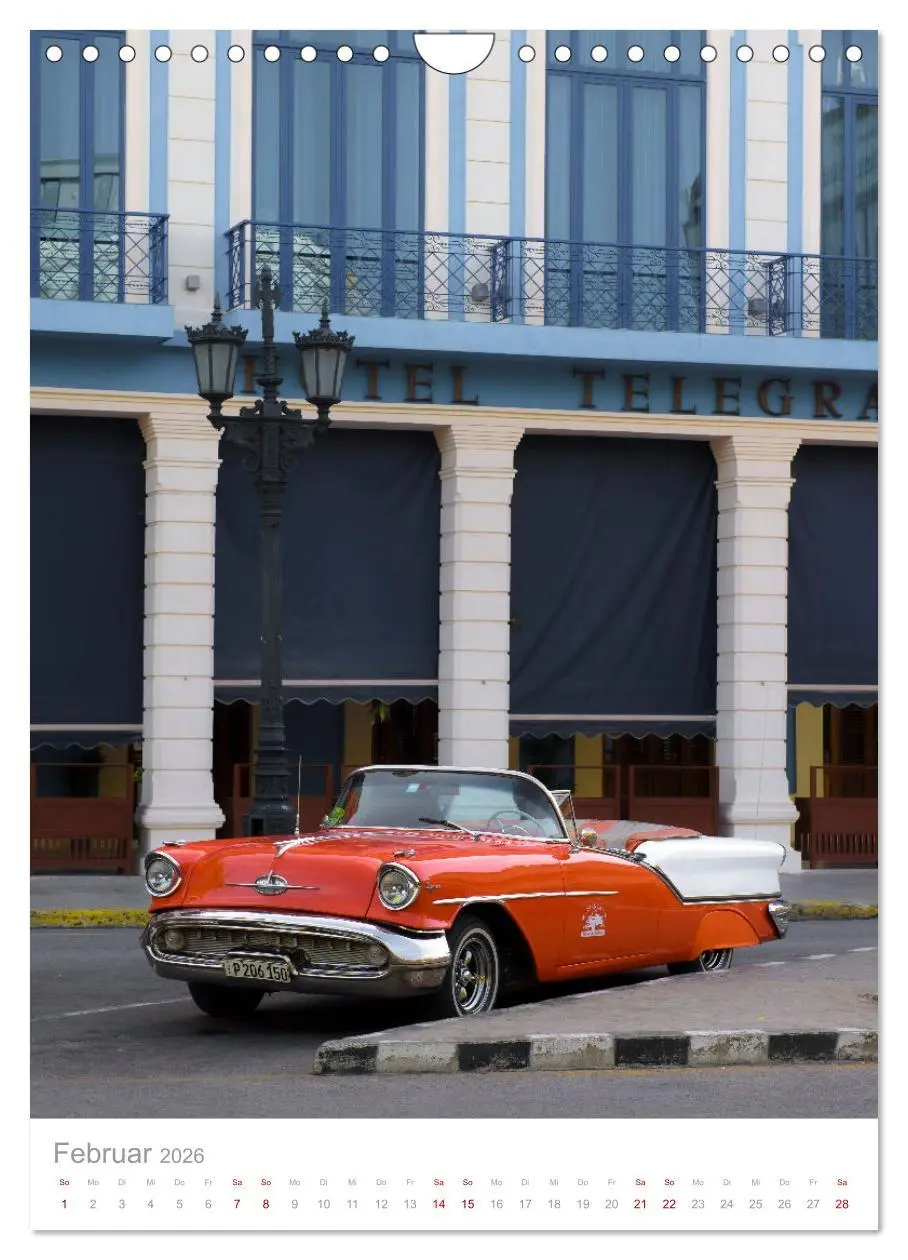 Bild: 9783516340648 | Old Cars of Cuba (Wandkalender 2026 DIN A4 hoch), CALVENDO...