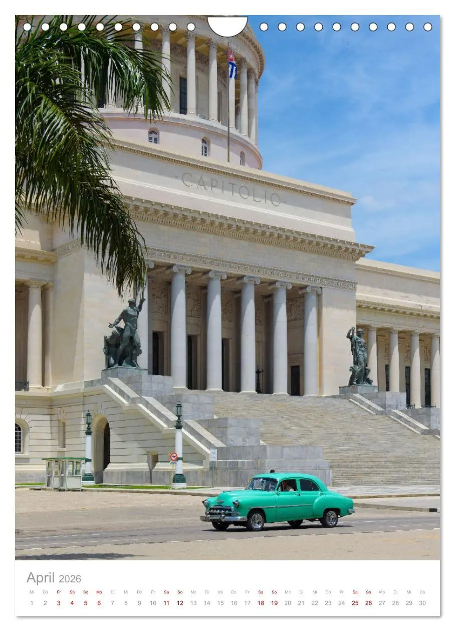 Bild: 9783516340648 | Old Cars of Cuba (Wandkalender 2026 DIN A4 hoch), CALVENDO...