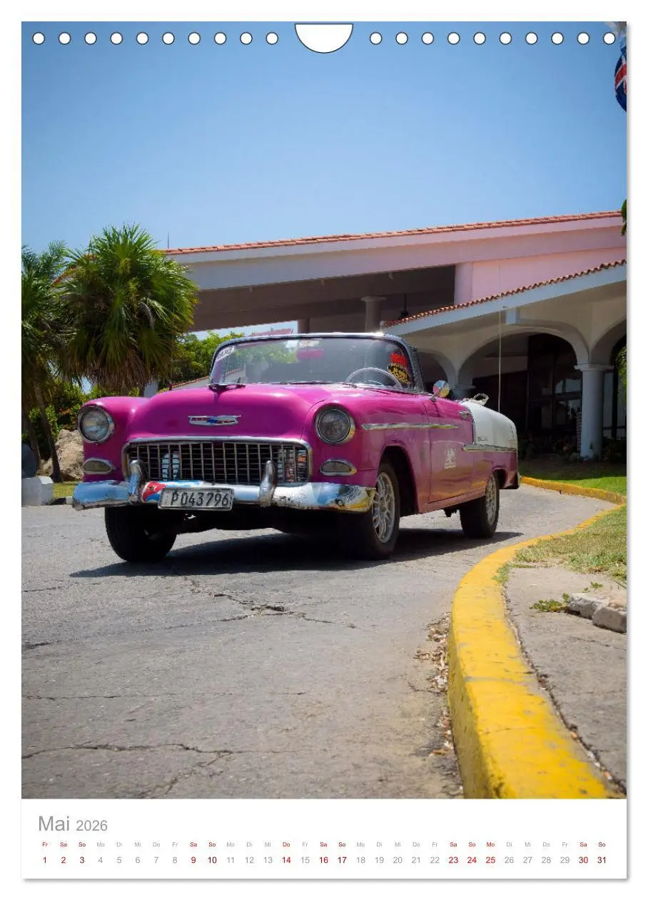 Bild: 9783516340648 | Old Cars of Cuba (Wandkalender 2026 DIN A4 hoch), CALVENDO...