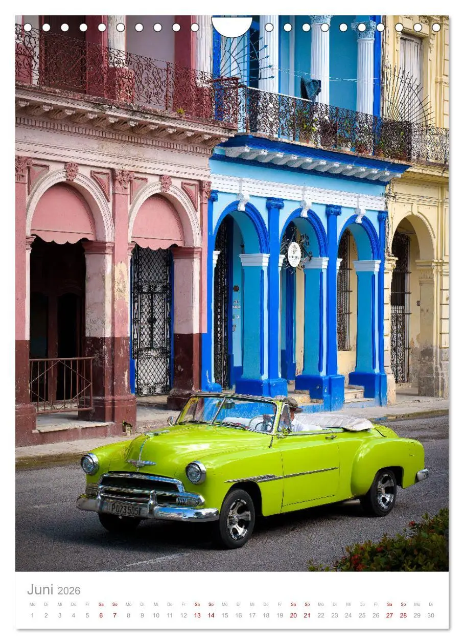Bild: 9783516340648 | Old Cars of Cuba (Wandkalender 2026 DIN A4 hoch), CALVENDO...