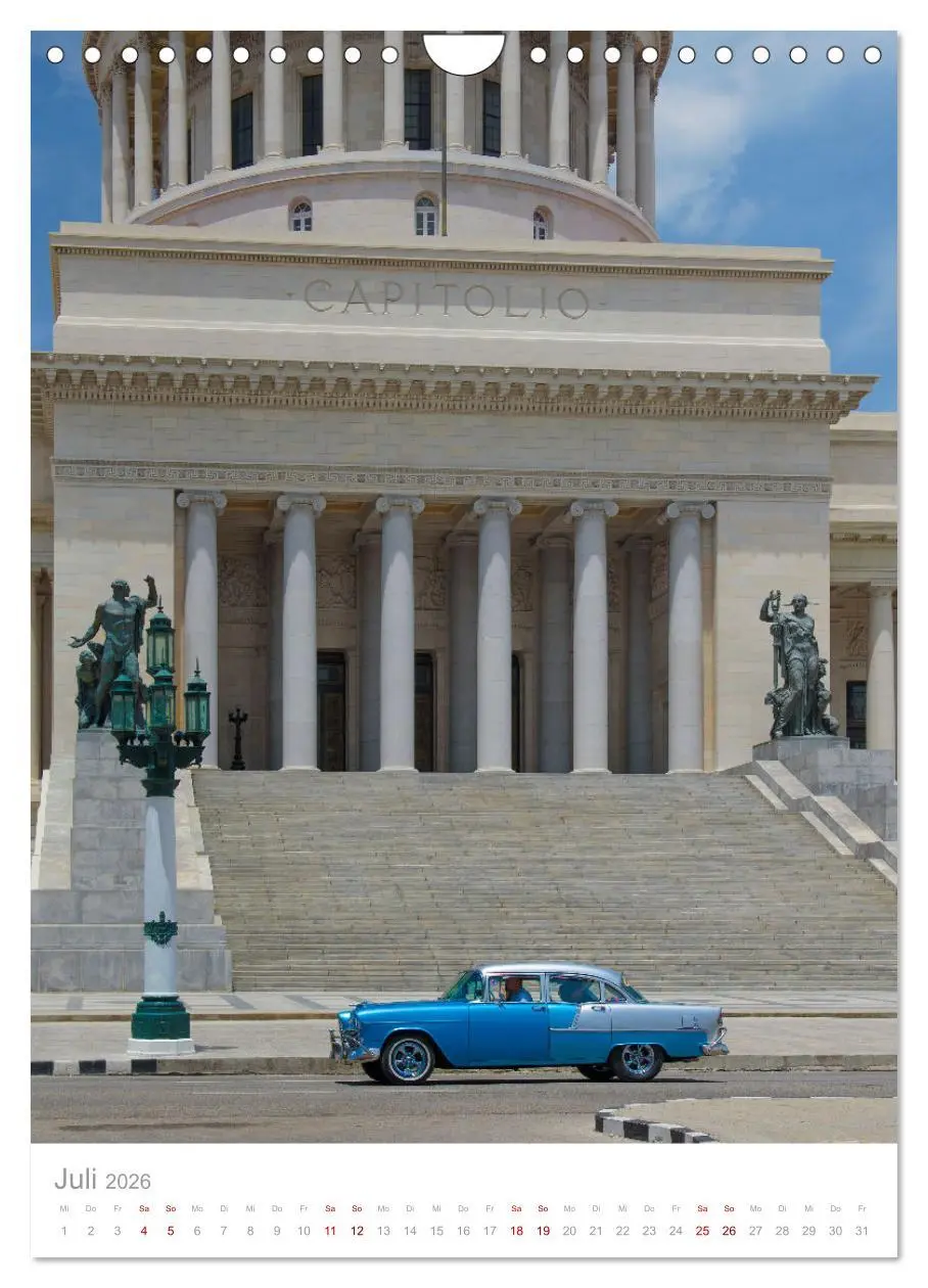 Bild: 9783516340648 | Old Cars of Cuba (Wandkalender 2026 DIN A4 hoch), CALVENDO...