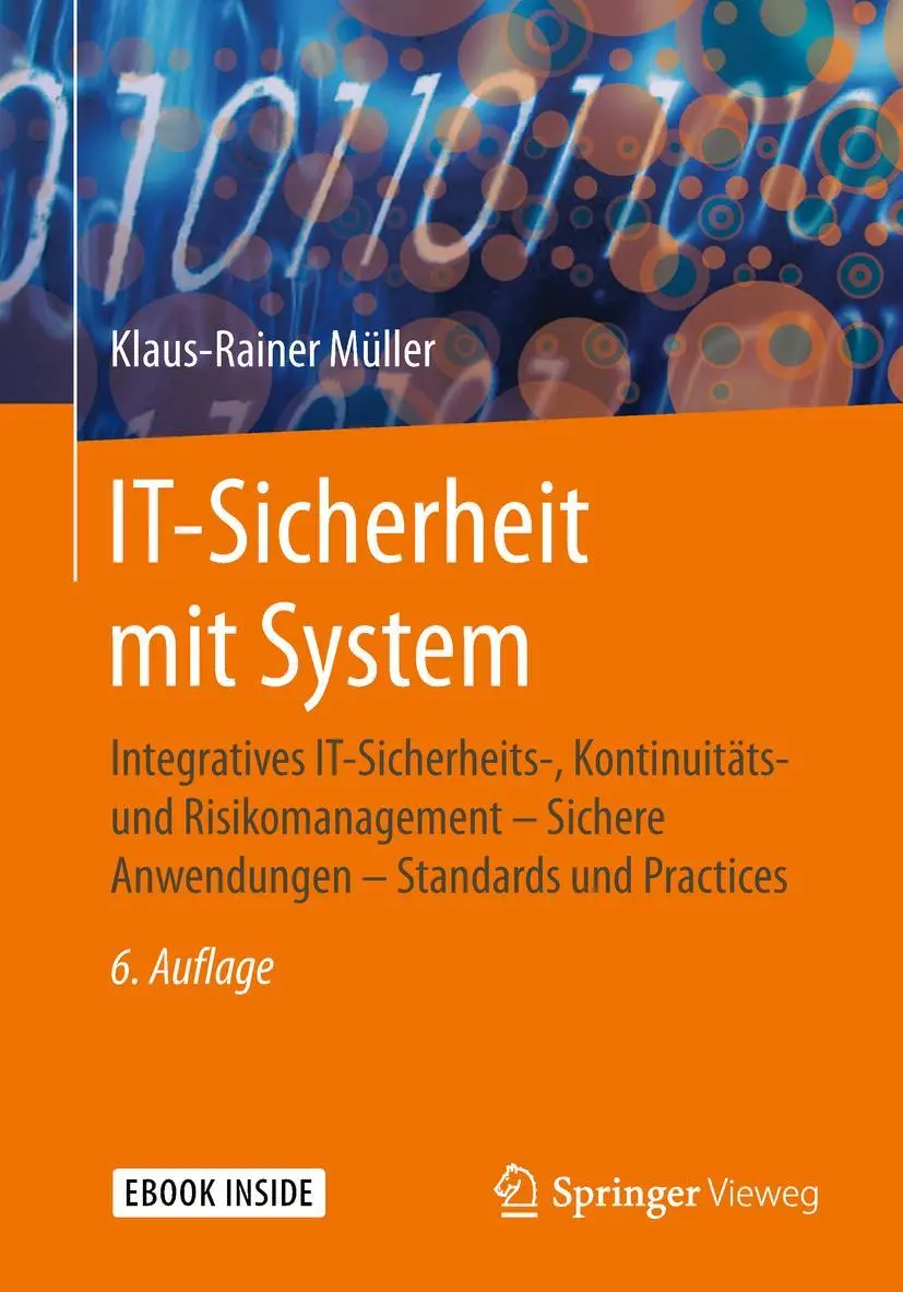 Cover: 9783658220648 | IT-Sicherheit mit System | Klaus-Rainer Müller | Bundle | Book + eBook