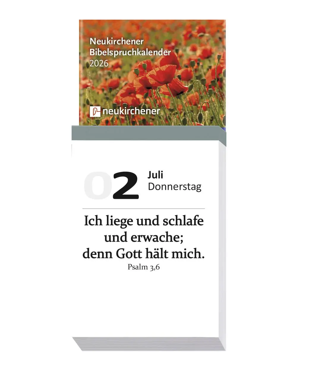 Cover: 9783965360648 | Neukirchener Bibelspruchkalender 2026 | Anna Böck | Kalender | 372 S.