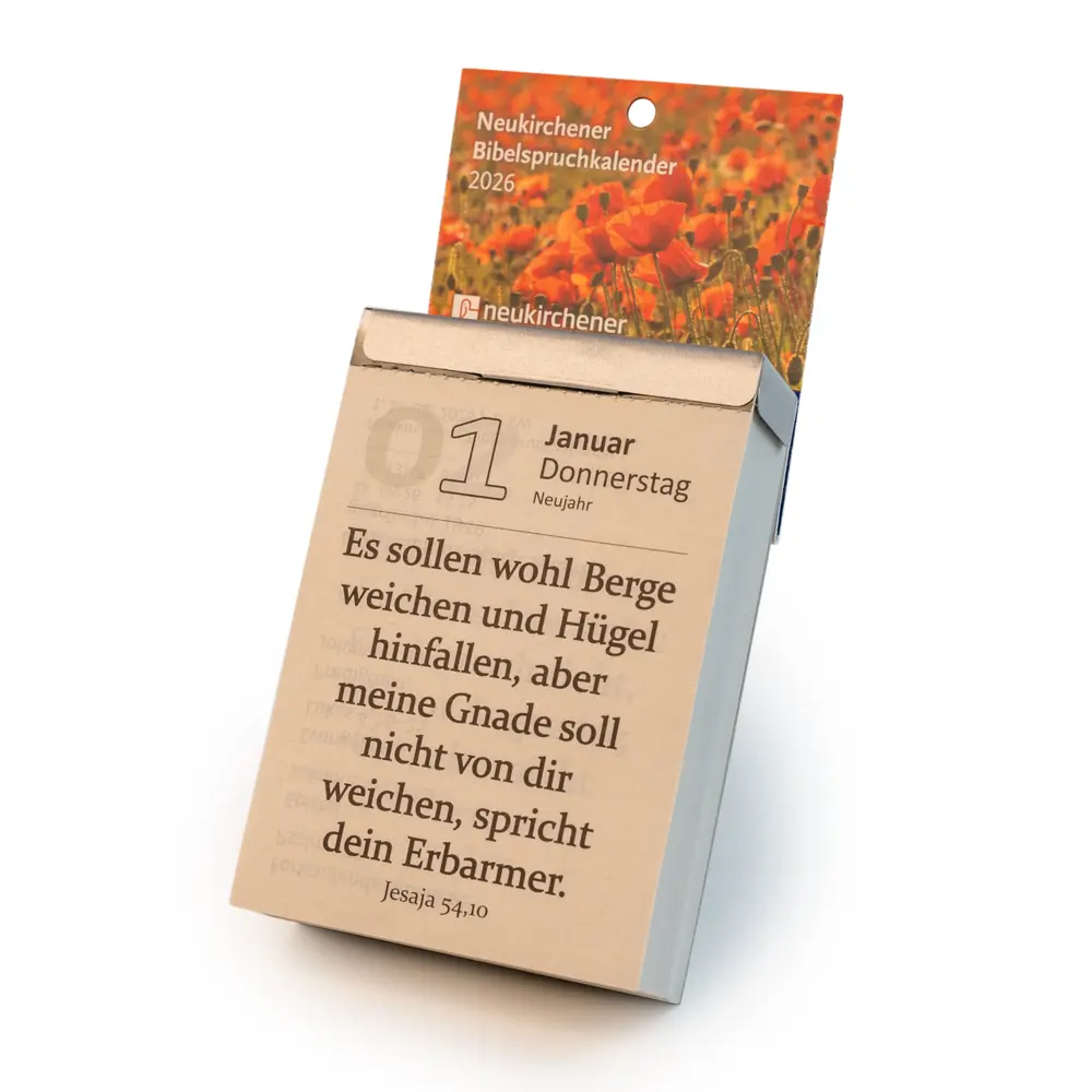 Bild: 9783965360648 | Neukirchener Bibelspruchkalender 2026 | Anna Böck | Kalender | Deutsch