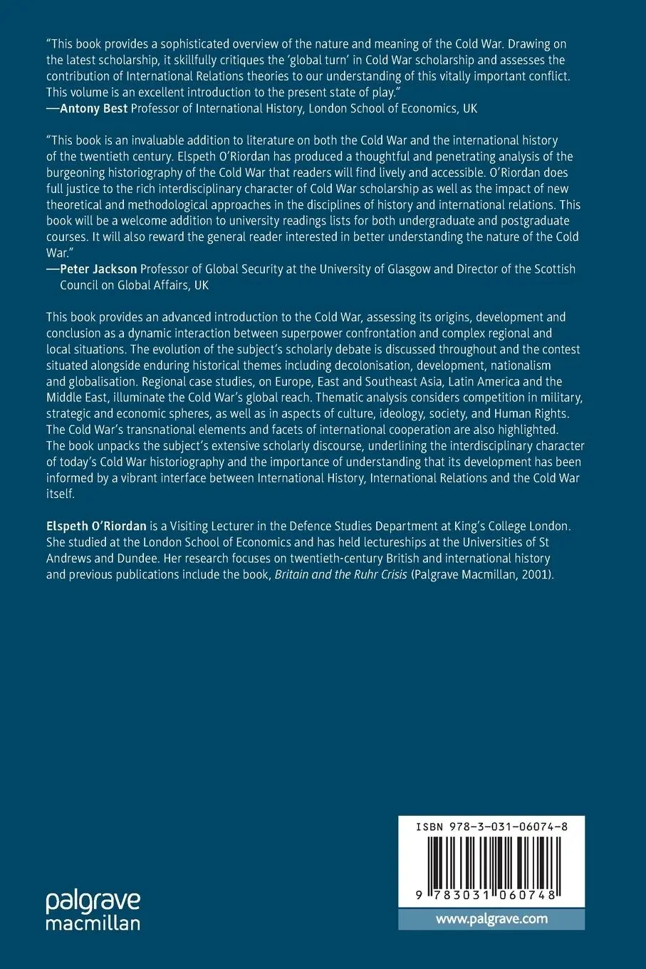 Rückseite: 9783031060748 | Understanding the Cold War | History, Approaches and Debates | Buch