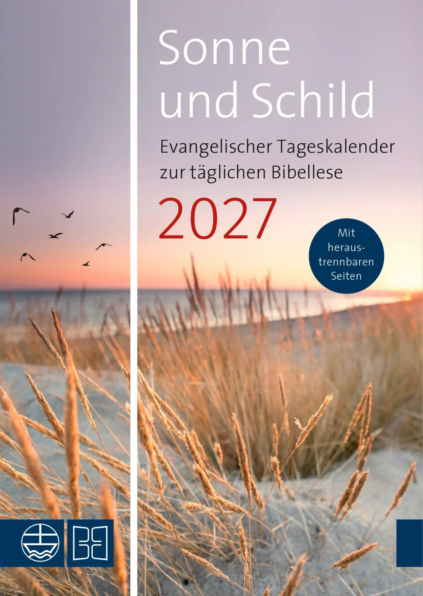Cover: 9783374080748 | Sonne und Schild 2027 | Evangelischer Tageskalender 2027 | Taschenbuch