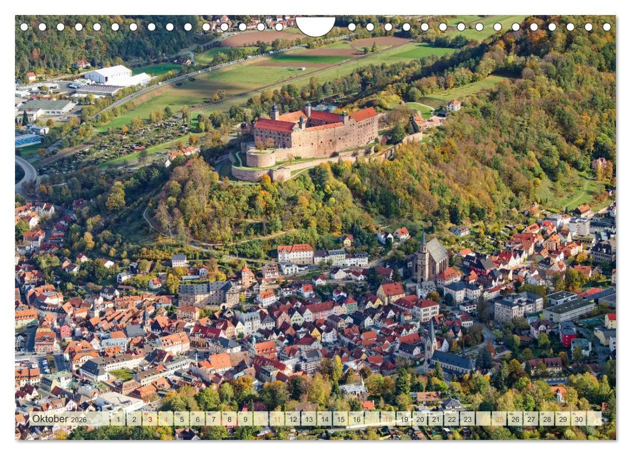 Bild: 9783457310748 | Oberfranken aus der Vogelperspektive (Wandkalender 2026 DIN A4...