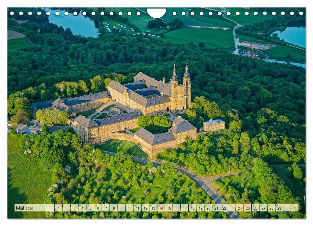 Bild: 9783457310748 | Oberfranken aus der Vogelperspektive (Wandkalender 2026 DIN A4...