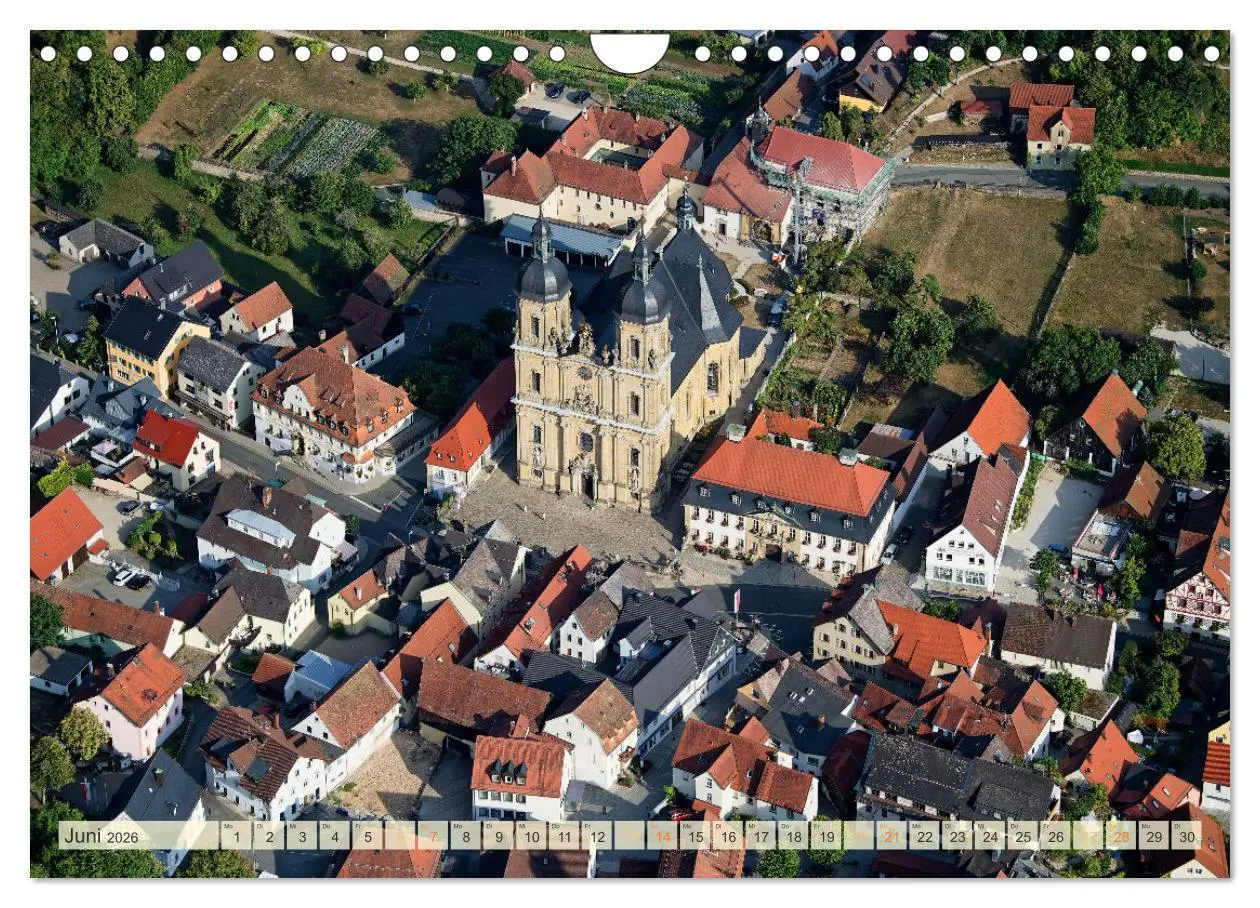 Bild: 9783457310748 | Oberfranken aus der Vogelperspektive (Wandkalender 2026 DIN A4...