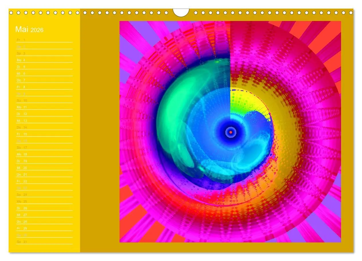 Bild: 9783516190748 | Energie-Spiralen 2026 (Wandkalender 2026 DIN A3 quer), CALVENDO...