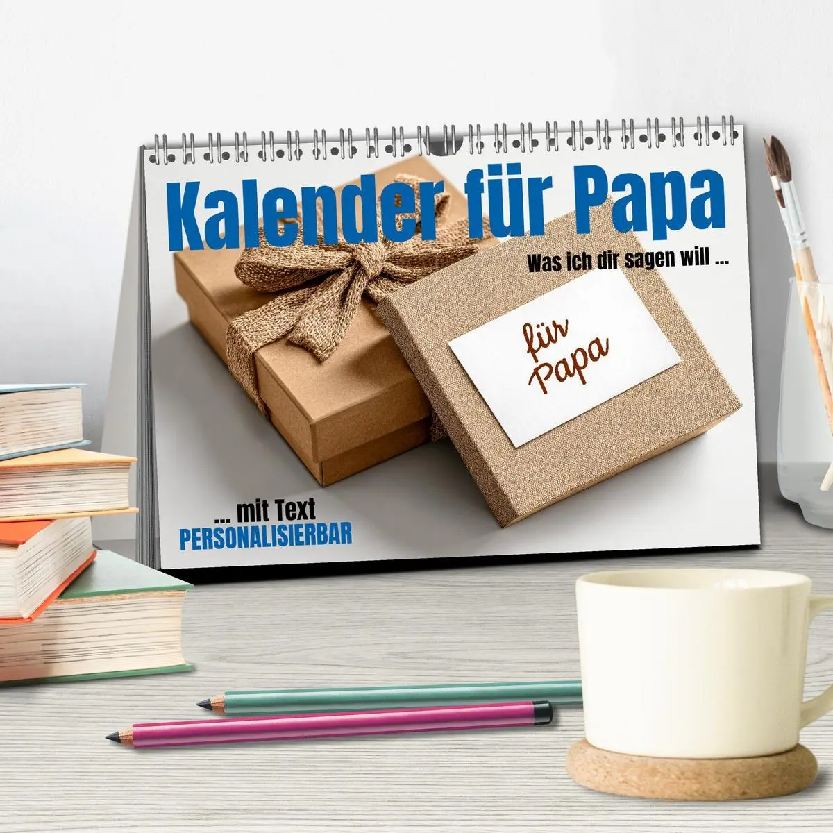 Bild: 9783516640748 | Kalender für Papa - Was ich dir sagen will (Tischkalender 2026 DIN...