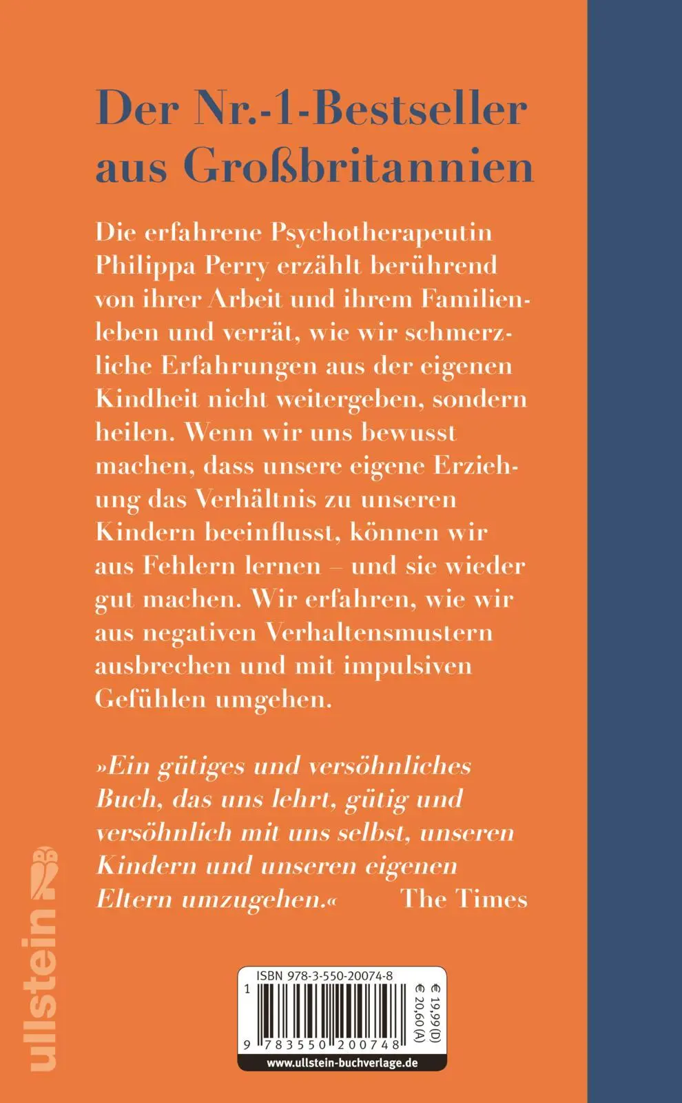 Rückseite: 9783550200748 | Das Buch, von dem du dir wünschst, deine Eltern hätten es gelesen