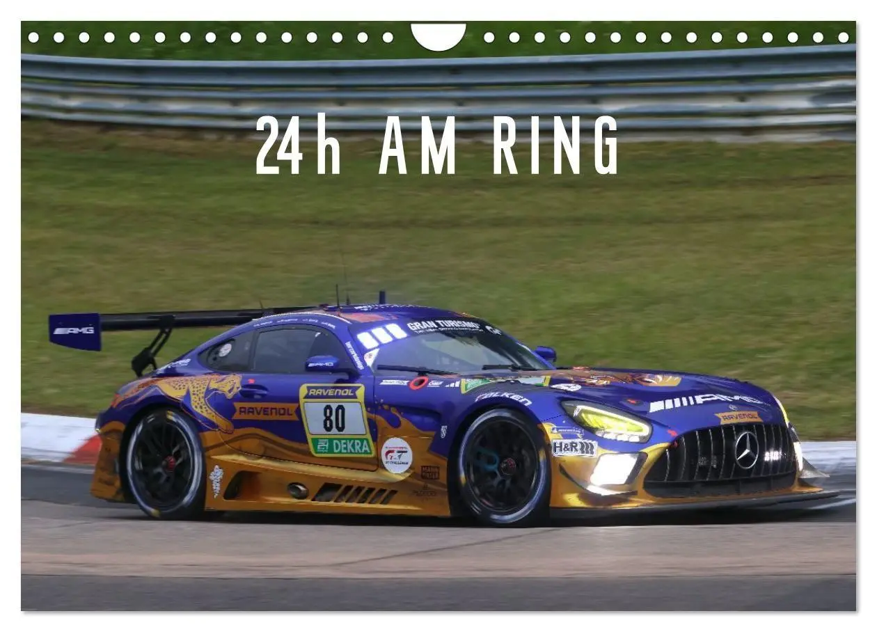 Cover: 9783594240748 | 24h am Ring (Wandkalender 2027 DIN A4 quer), CALVENDO Monatskalender