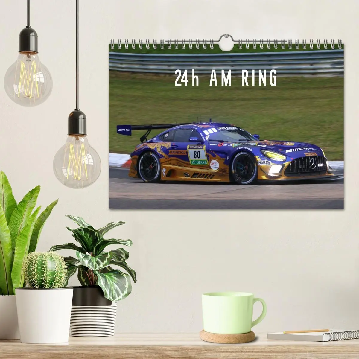 Bild: 9783594240748 | 24h am Ring (Wandkalender 2027 DIN A4 quer), CALVENDO Monatskalender