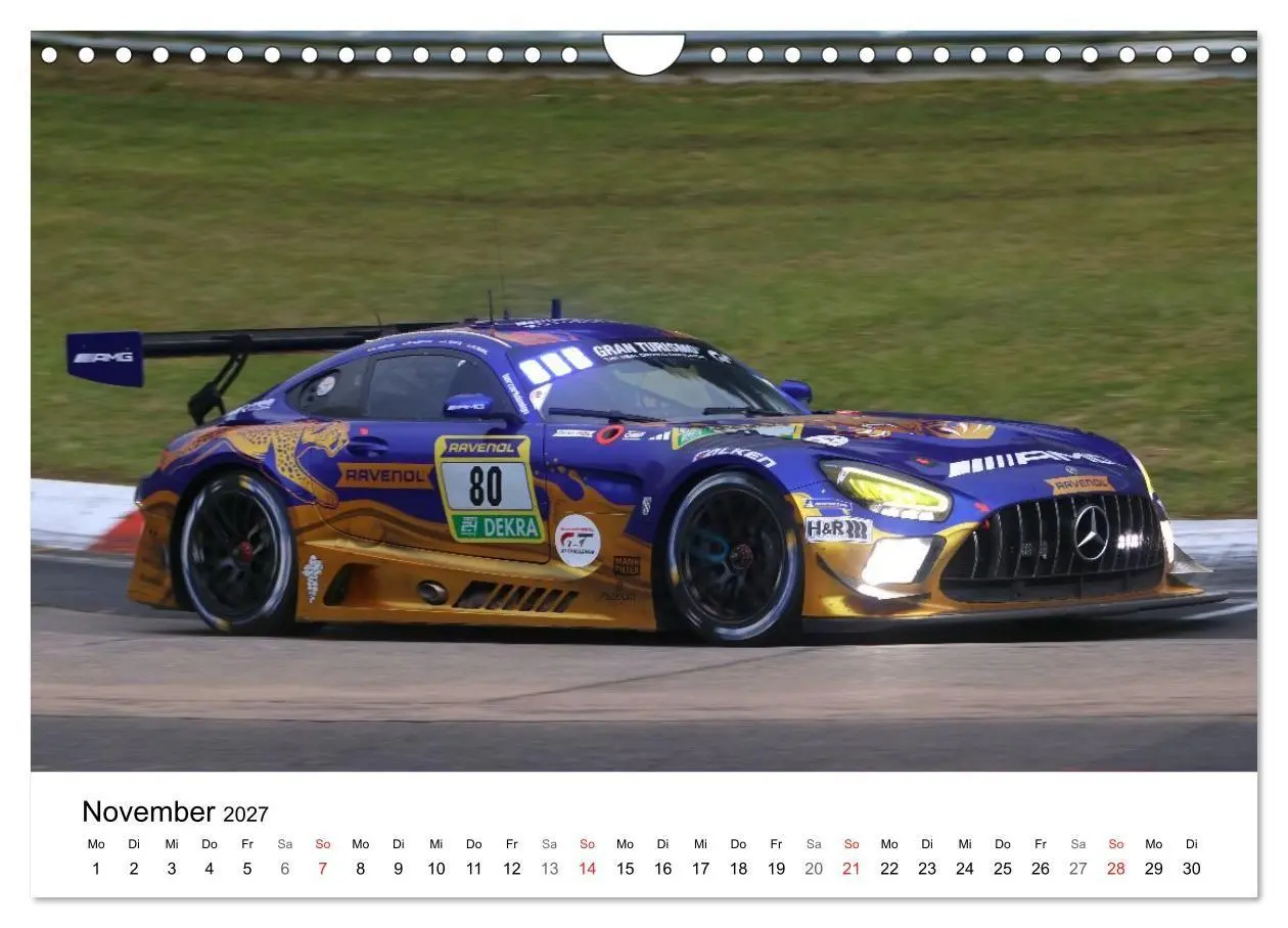 Bild: 9783594240748 | 24h am Ring (Wandkalender 2027 DIN A4 quer), CALVENDO Monatskalender
