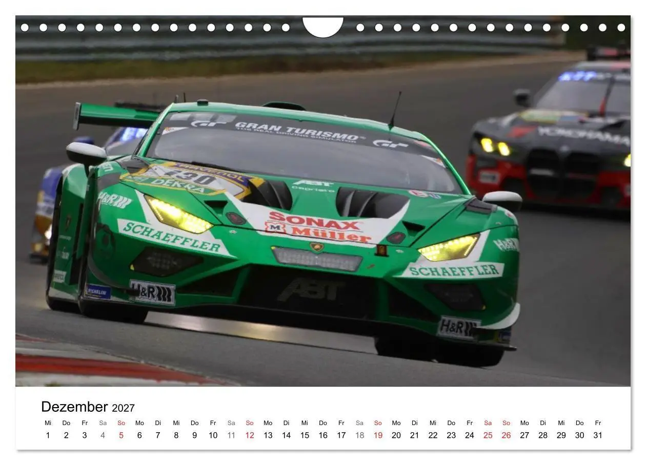 Bild: 9783594240748 | 24h am Ring (Wandkalender 2027 DIN A4 quer), CALVENDO Monatskalender