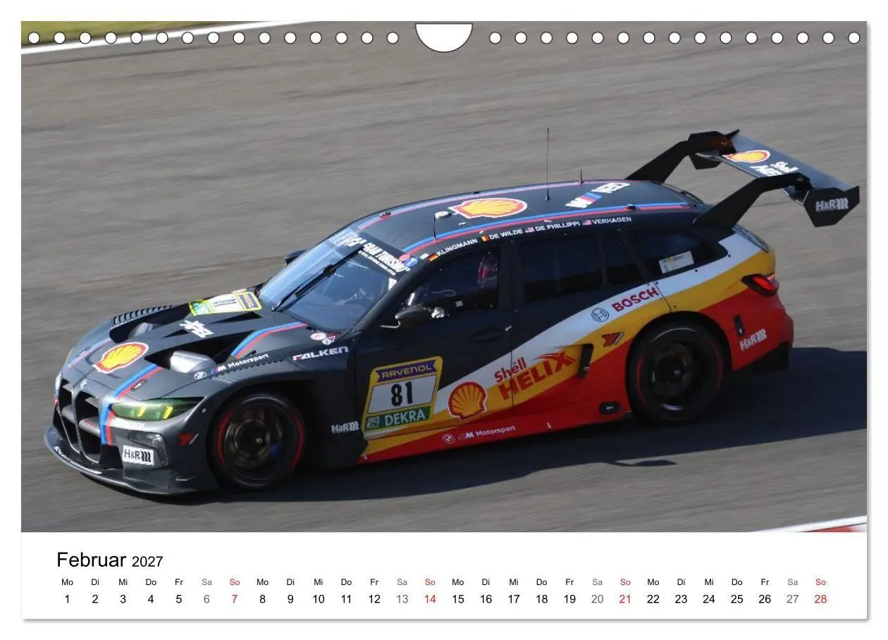 Bild: 9783594240748 | 24h am Ring (Wandkalender 2027 DIN A4 quer), CALVENDO Monatskalender