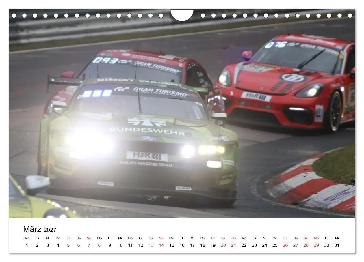 Bild: 9783594240748 | 24h am Ring (Wandkalender 2027 DIN A4 quer), CALVENDO Monatskalender