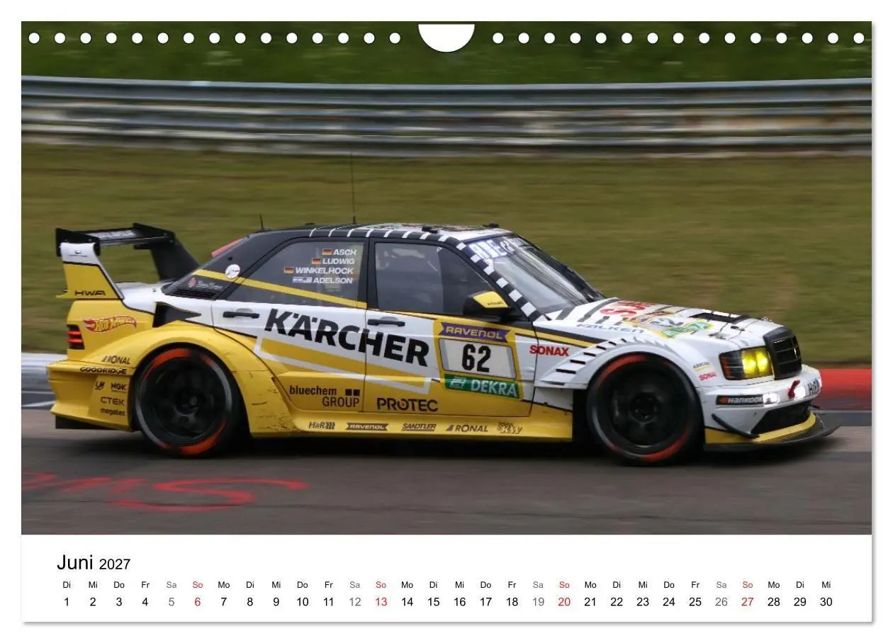 Bild: 9783594240748 | 24h am Ring (Wandkalender 2027 DIN A4 quer), CALVENDO Monatskalender