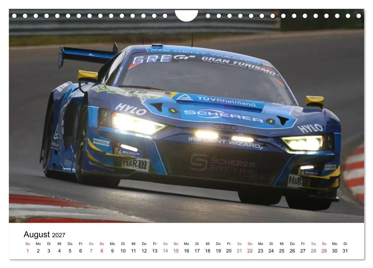Bild: 9783594240748 | 24h am Ring (Wandkalender 2027 DIN A4 quer), CALVENDO Monatskalender